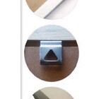 Quadro Infantil Rosa 6 Un A4 Vidro E Pendurador