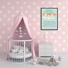 Quadro Infantil Santo Anjo Do Senhor 33x24cm - Com Vidro Mold