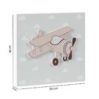 Quadro Infantil Tema Avião