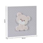 Quadro Infantil Tema Ursinho Azul