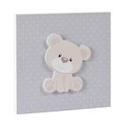 Quadro Infantil Tema Ursinho Azul