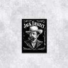 Quadro Jack Daniel's 24x18cm Moldura:madeira Branca