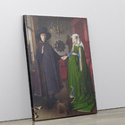 Quadro Jan Van Eyck O Casal Arnolfini Canvas 120x80cm