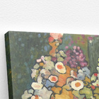 Quadro Jardim Com Galinhas Gustav Klimt Canvas 60x40cm
