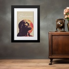 Quadro Jesus Believer - 60x48cm Moldura Branca