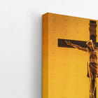 Quadro Jesus Cristo Crucificado Altar Igreja Canvas 100x70cm