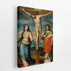 Quadro Jesus Cristo Na Cruz Arte Marco Pino Canvas 120x80cm