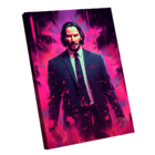 Quadro John Wick Purple -- Br Artes