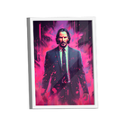 Quadro John Wick Purple -- Br Artes