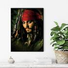 Quadro Johnny Depp Piratas Do Caribe - Jack Sparrow 24x18cm M