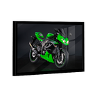 Quadro Kawasaki Ninja Verde -- Br Artes
