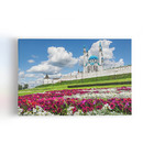 Quadro Kazan Kremlin Canteiro De Flores Canvas 60x40cm