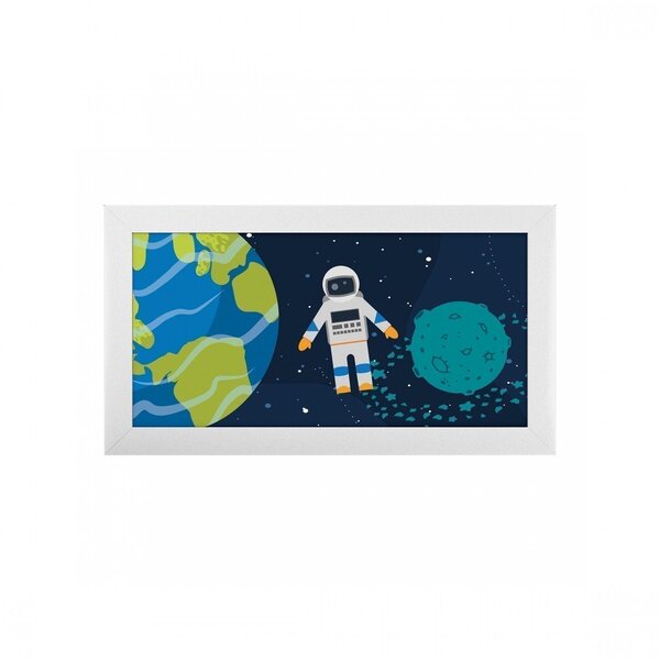 Quadro Kids Sem Vidro 25x12,5cm Belchior