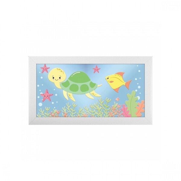 Quadro Kids Sem Vidro 25x12,5cm Belchior