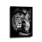 Quadro King And Queen -- Br Artes