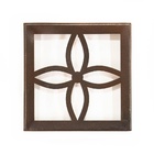 Quadro Ladrilho Estrela - Preto