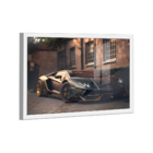 Quadro Lamborghini Light Black -- Br Artes
