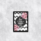 Quadro Lar É Onde O Amor Está 24x18cm - Com Vidro Moldura:mad