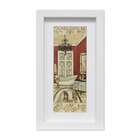 Quadro Lavabo Ii Kapos Branco 34x19cm