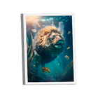 Quadro Leão Aquático -- Br Artes