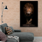 Quadro Leão Assente -- Br Artes