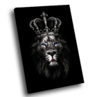 Quadro Leão Rei -- Br Artes Pequeno 60x40