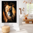 Quadro Leão Reluzente -- Br Artes