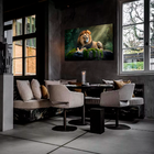 Quadro Leão Selvagem -- Br Artes