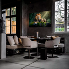 Quadro Leão Selvagem -- Br Artes