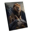 Quadro Leão Soberano -- Br Artes