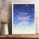 Quadro Lei Da Atração - Vida Maravilhosa 33x24cm - Com Vidro