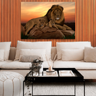 Quadro Leões Da África -- Br Artes