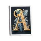 Quadro Letra A -- Br Artes
