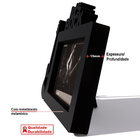 Quadro Let's Rock Presente Especial Para Banda Baixista Instr