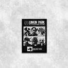 Quadro Linkin Park 24x18cm Moldura:madeira Branca