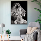 Quadro Lion And Cub -- Br Artes