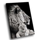 Quadro Lion And Cub -- Br Artes