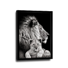Quadro Lion And Cub -- Br Artes