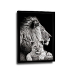 Quadro Lion And Cub -- Br Artes