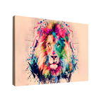 Quadro Lion Colors -- Br Artes