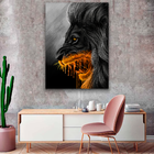 Quadro Lion Furious -- Br Artes