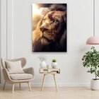 Quadro Lion Profile Médio 84x54