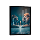 Quadro Lion X Tiger -- Br Artes
