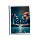 Quadro Lion X Tiger -- Br Artes