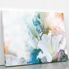 Quadro Lírio Da Páscoa Flores Colorido Canvas 120x80cm