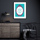 Quadro Livrai-me Do Mal Amado, Humorado - 60x48cm Moldura:mad