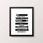 Quadro Livros Da Moda Fashion 24x18cm Moldura:madeira Branca