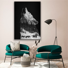 Quadro Lobo Uivando -- Br Artes