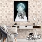 Quadro Lobos Family -- Br Artes Médio 84x54