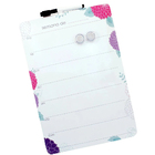 Quadro Lousa De Planejamento Semanal Magnético Planner Adapta